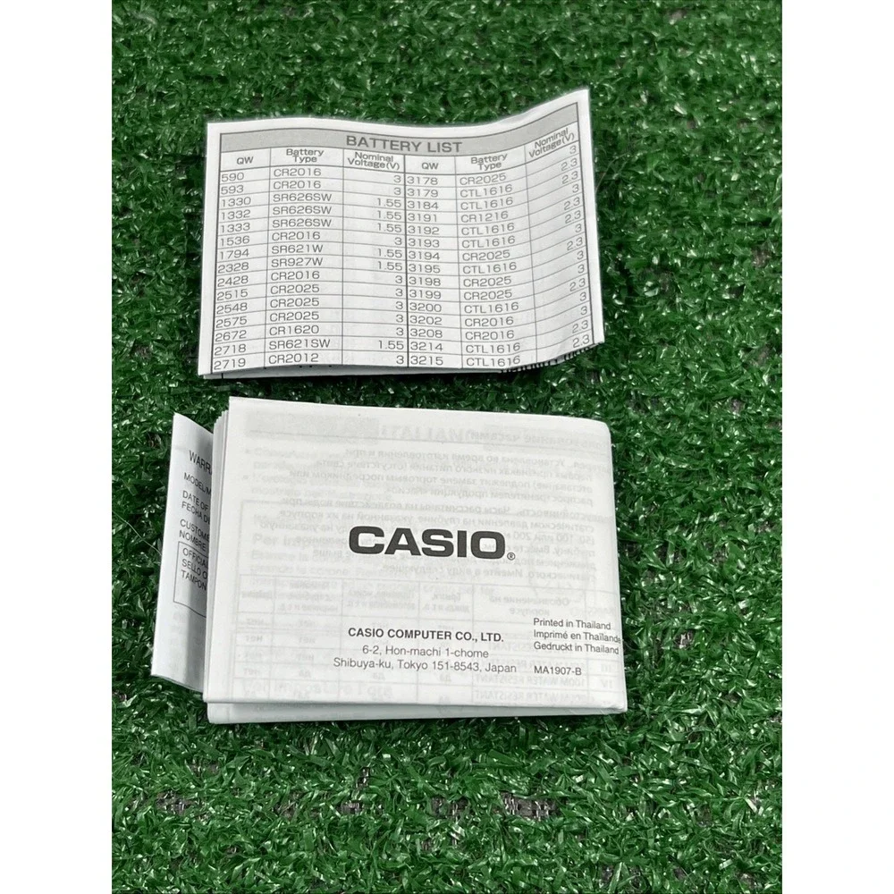 Casio MQ-24-7B Analog Watch White Dial Quartz Water Resistant Resin Band New